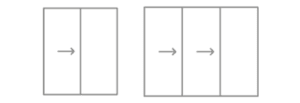 sliding doors configurations